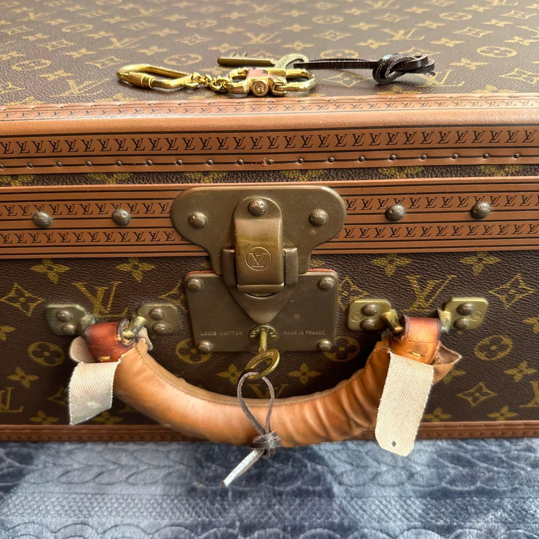 ルイヴィトントランク　鍵あり　大型　ヴィンテージ