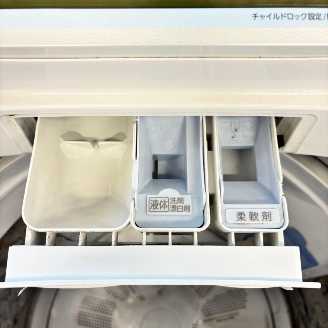 489 パナソニック 家庭用 洗濯機 大容量 8キロ 小型　同棲使用可