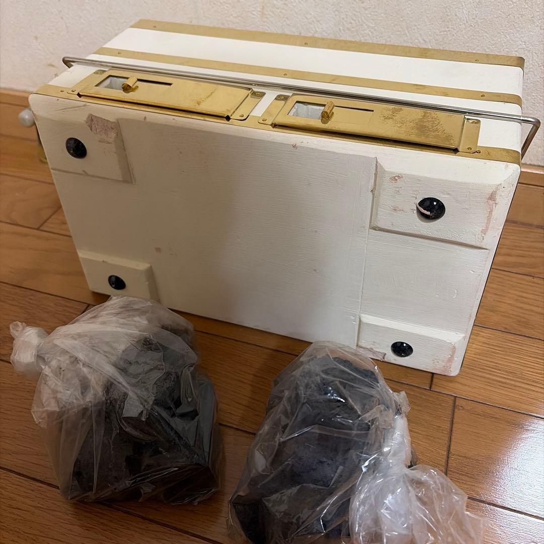 奥能登天然珪藻土 切り出し七輪 長角 30号