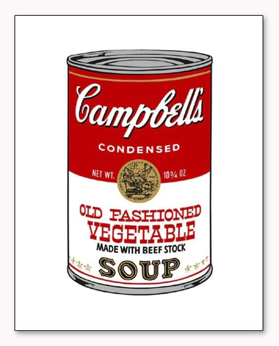 額装品/Campbells Soup/アンディウォーホル/ポスター/インテリア