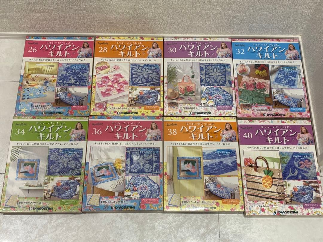 ひめの ハワイアンキルト 75号から80号6冊