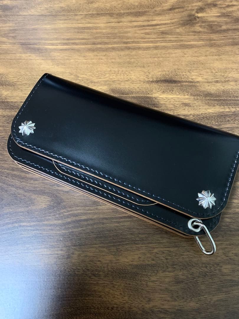 トラッカーウォレット　ロング　コードバン