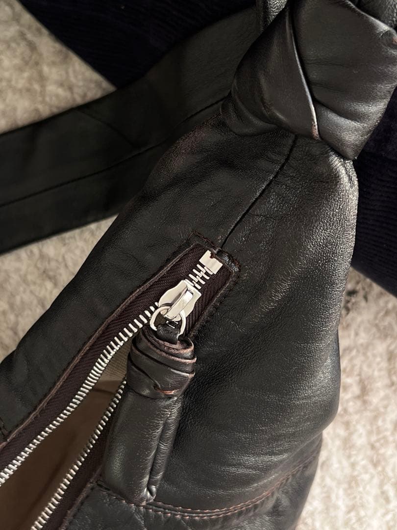 [美品]LEMAIRE ショルダーバッグ ミディアム　ダークチョコレート