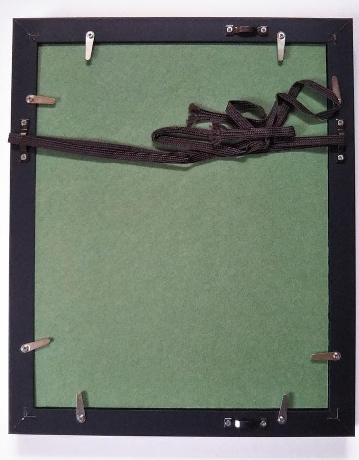 【原画】『ンホニの鶏』（ニワトリ、パステル画）