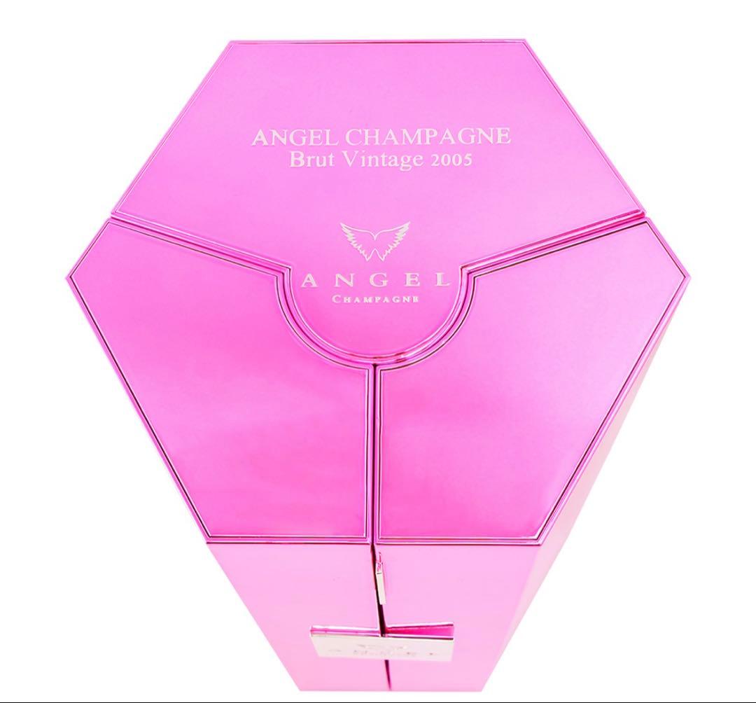 【今限定価格】エンジェル シャンパン ヴィンテージ 2005ピンクケース入り
