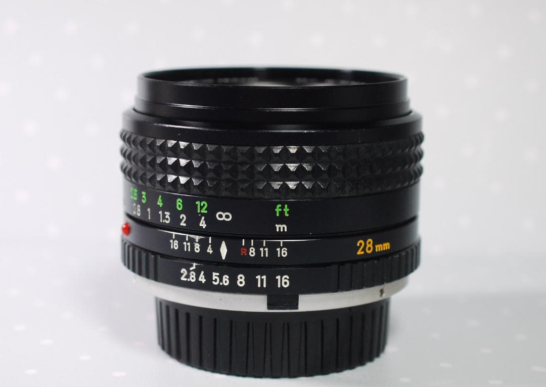 ミノルタ MINOLTA MC W.ROKKOR 28mm F2.8