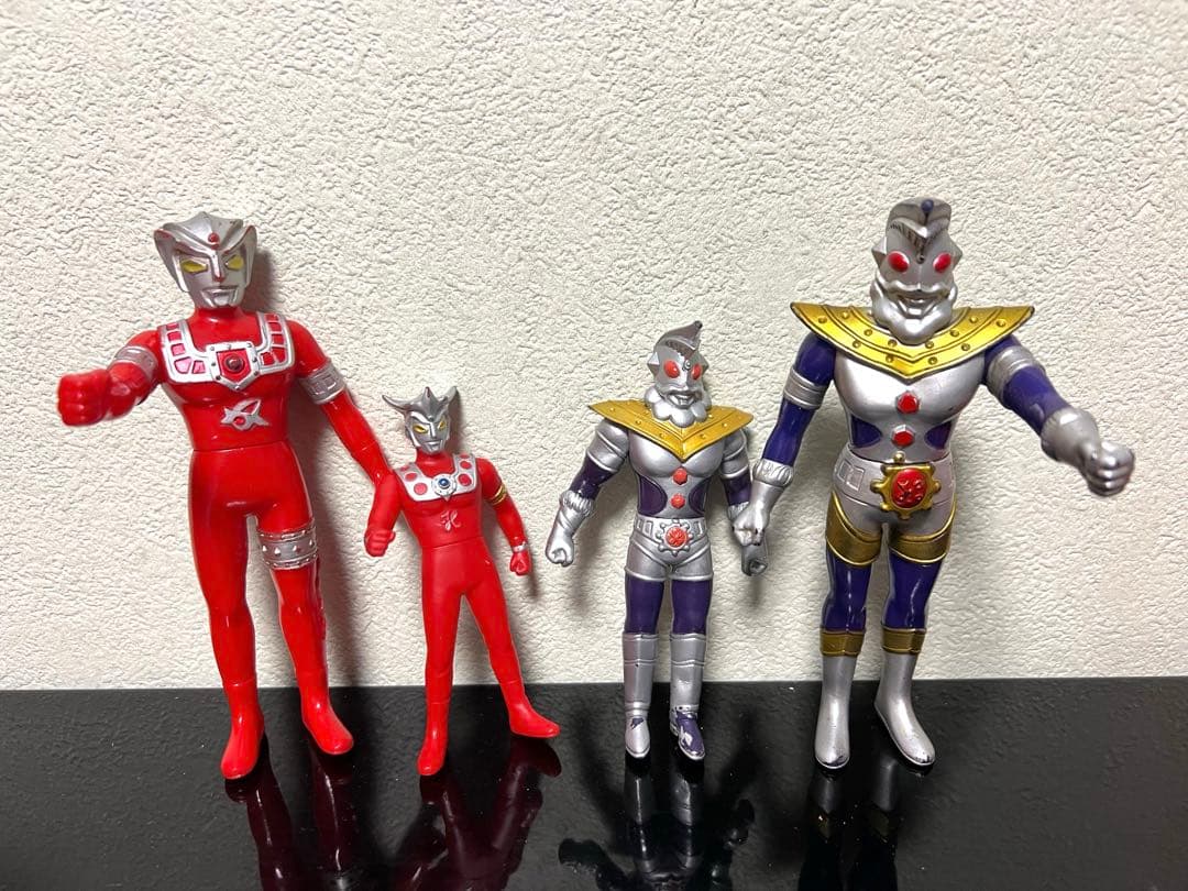 ウルトラマンレオ　17cm,11cmレトロソフビ