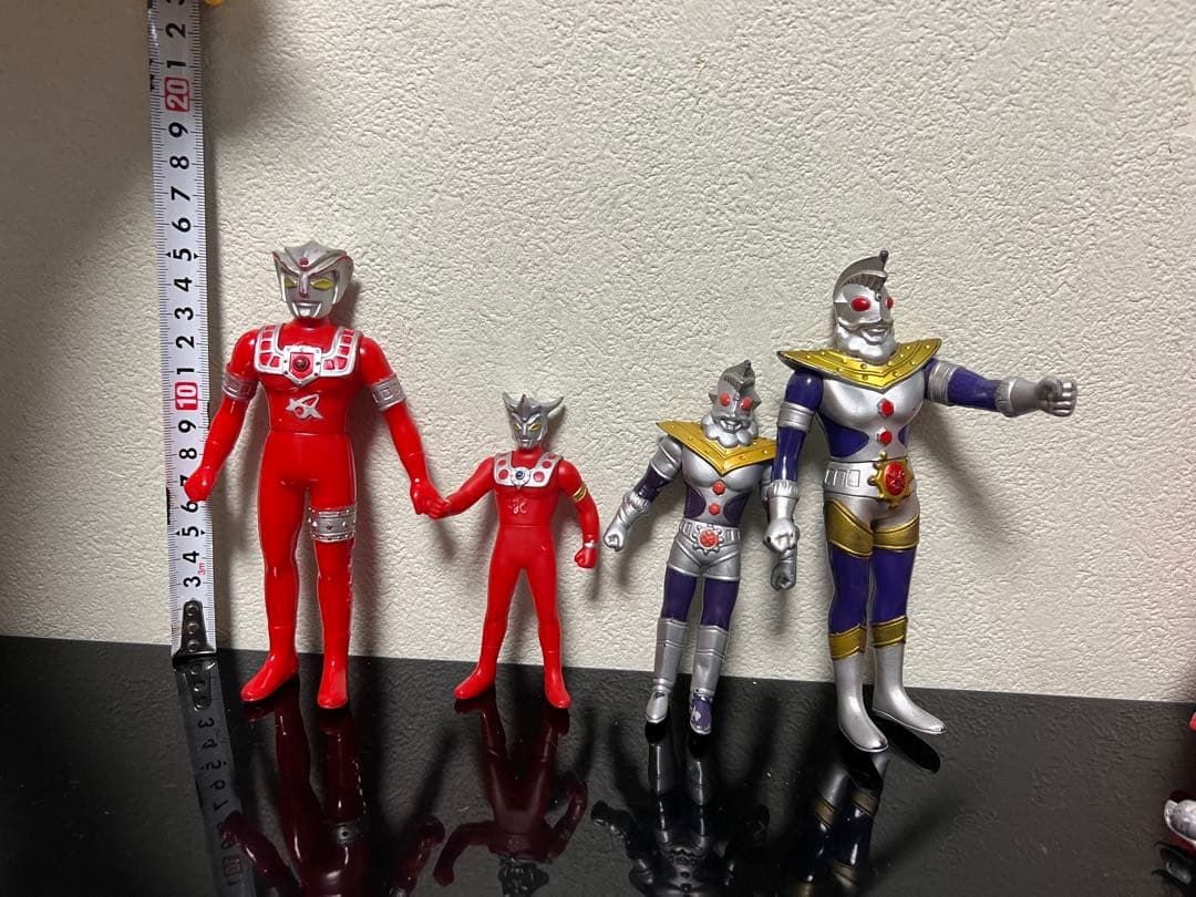 ウルトラマンレオ　17cm,11cmレトロソフビ