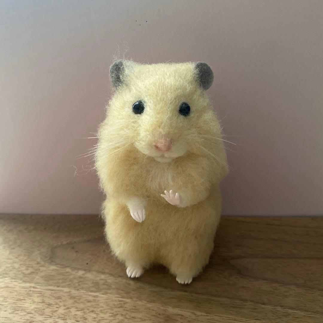 【羊毛フェルト】ハムスター★オーダー（S ）