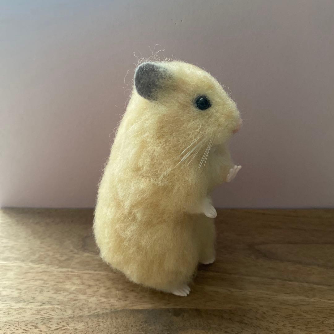 【羊毛フェルト】ハムスター★オーダー（S ）