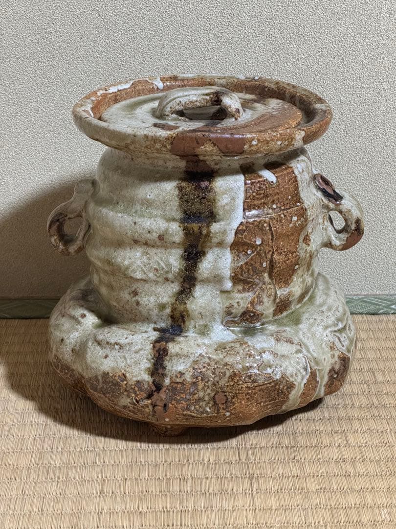 加藤光右衛門　美濃伊賀　水指