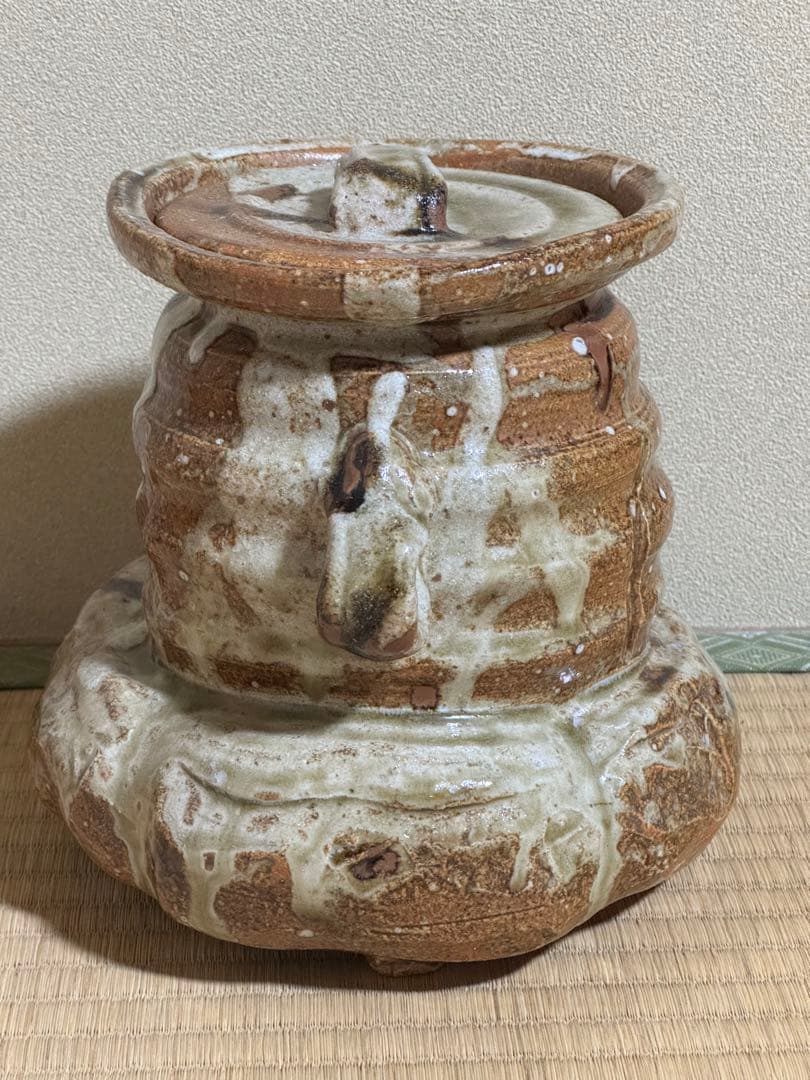 加藤光右衛門　美濃伊賀　水指