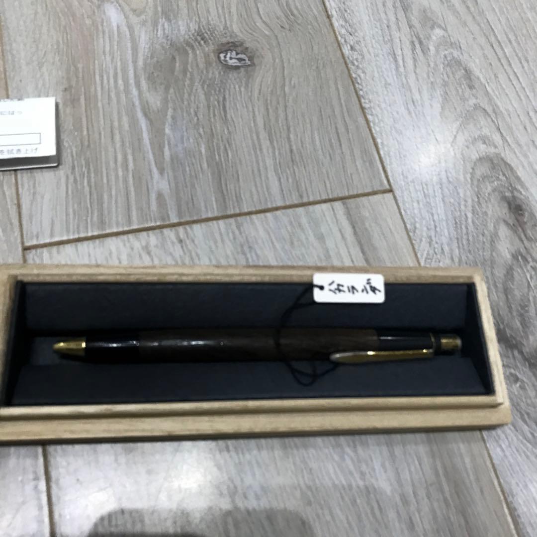 早い者勝ち！　野原工芸シャープペンシル　ハカランダ　ブラジリアンローズウッド