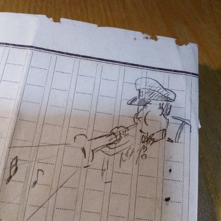 昭和6年7月 軍事講習日記　埼玉県師範学校 生徒　原稿用紙 直筆 小冊子