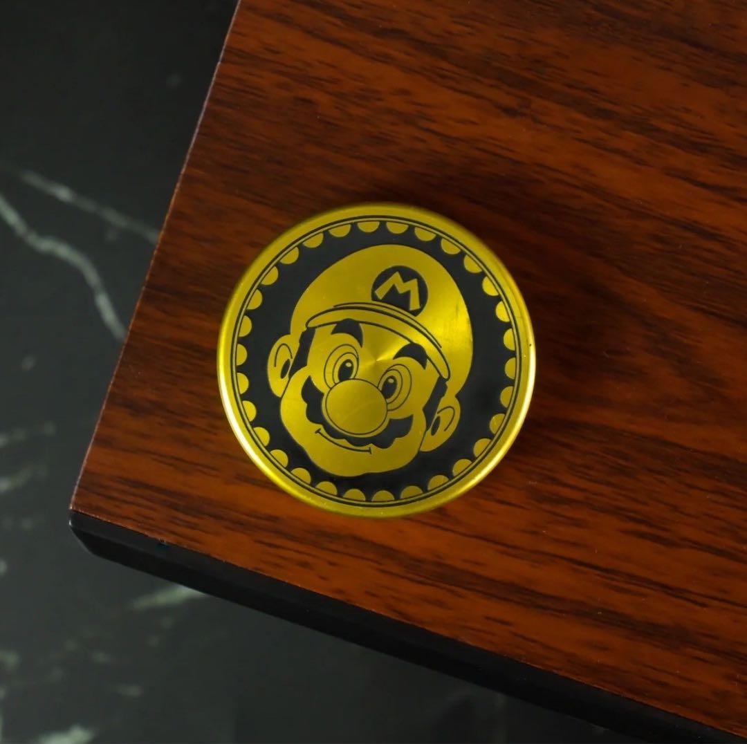 【日本未入荷】フィジェットトイ　マリオ風デザイン ダイヤルフィジェット