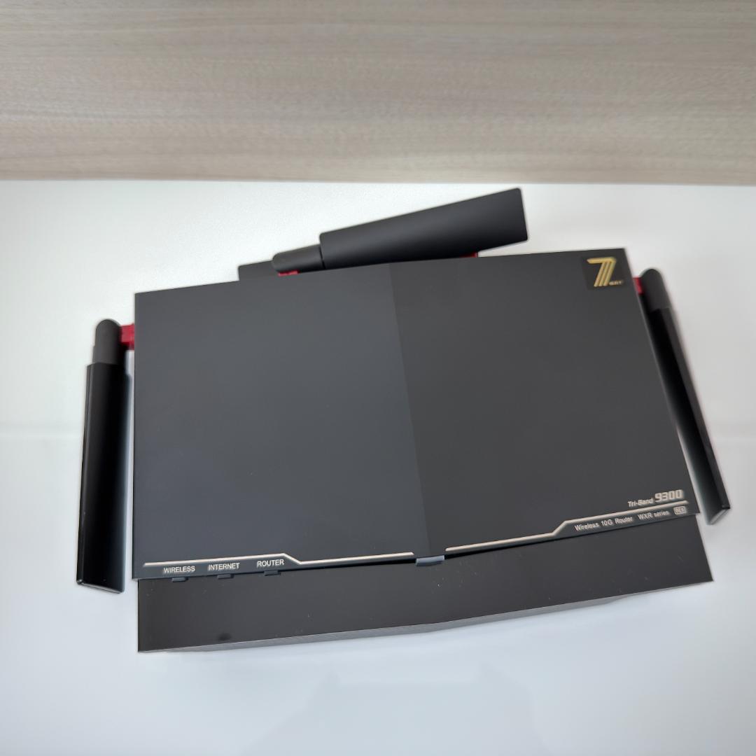 【ほぼ未使用】BUFFALO Wi-Fi7対応ルーター WXR9300BE6P