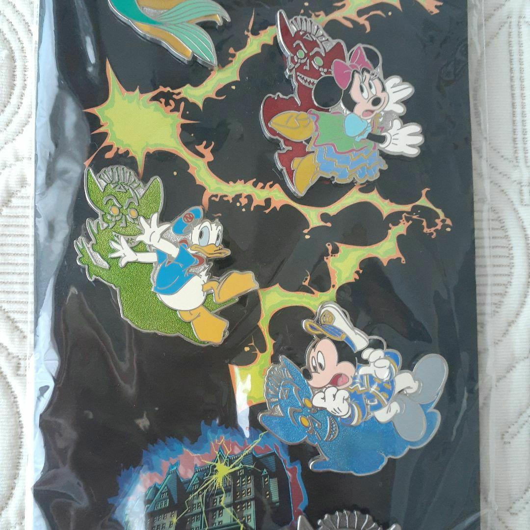 ディズニー　シー　タワーオブテラー　ピンバッジ　ピンラリー　シリキウトゥンドゥ