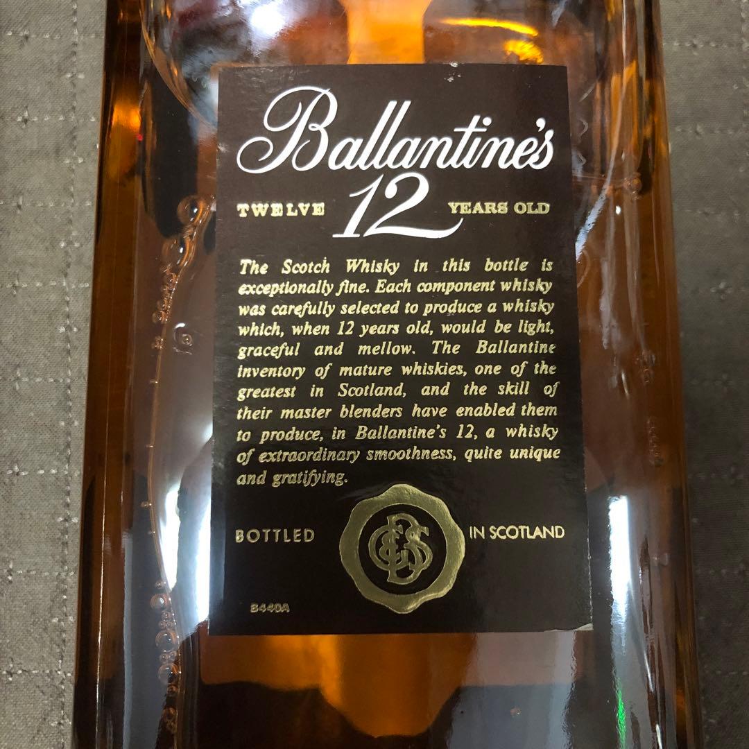 ウイスキー Ballantine's 12 Years Old 1L