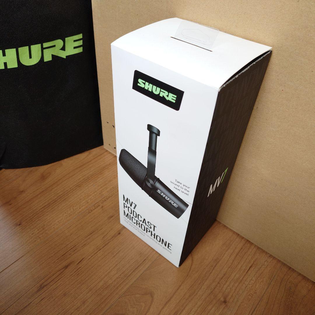 SHURE MV7 ポッドキャストマイク