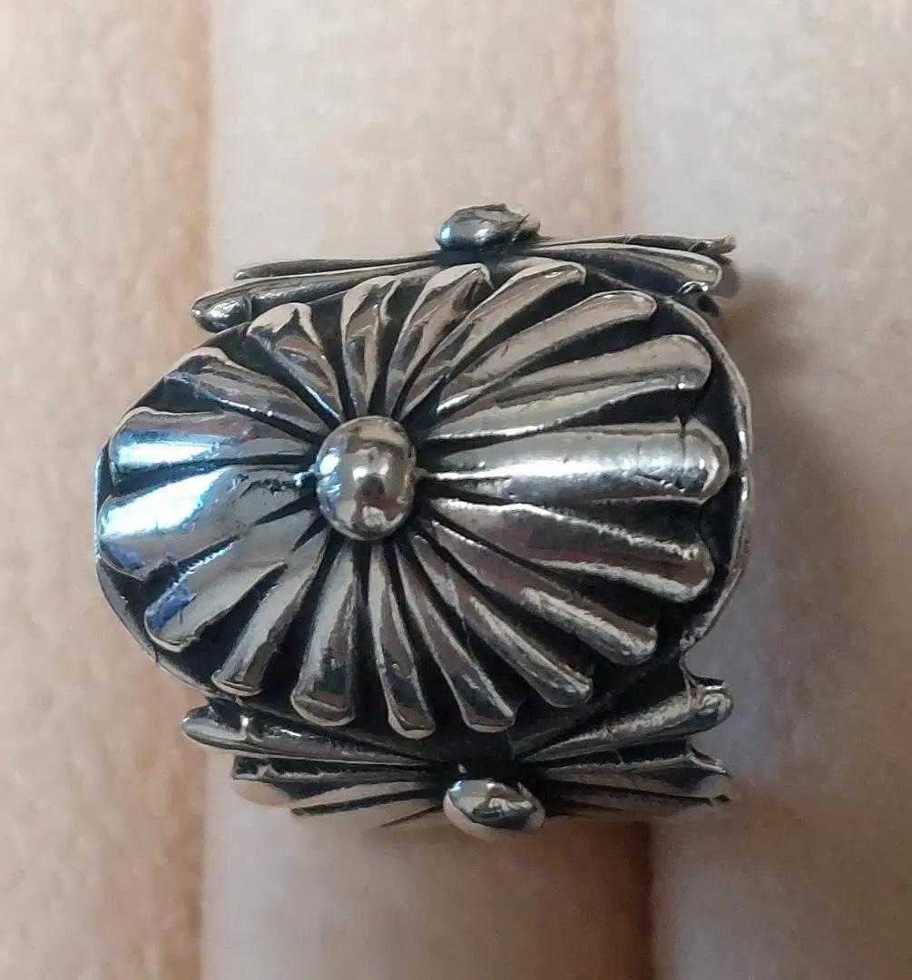 インディアンジュエリー スタンプワーク ラウンドリング 9-10号