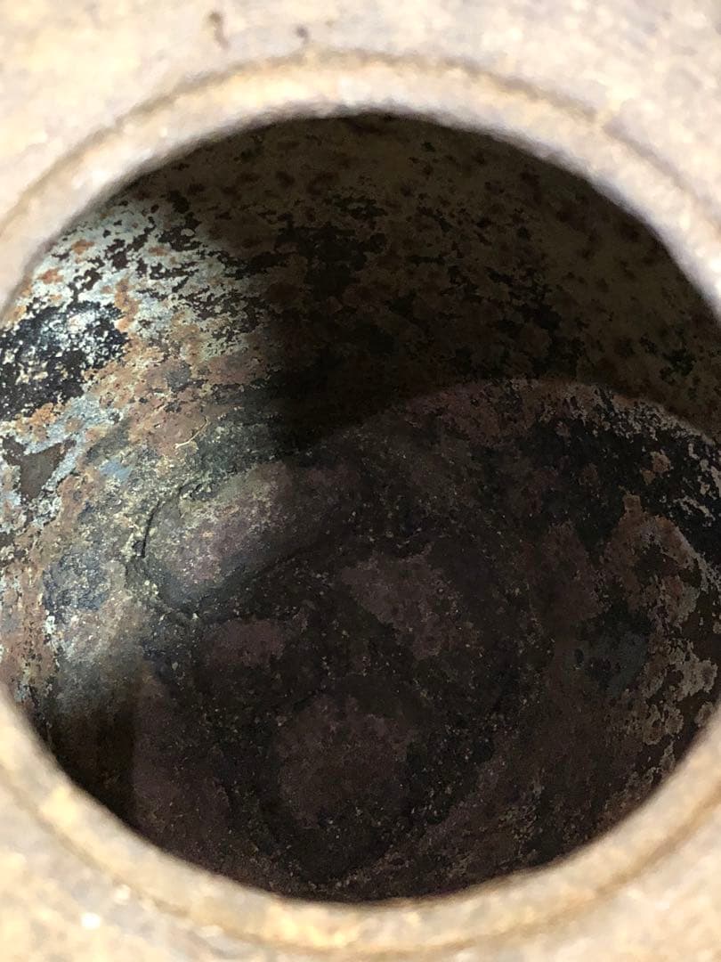 割引❗️《R》茶道具 方園釜 釜師 宮崎彦九郎 寒雉 共箱　250922あ3