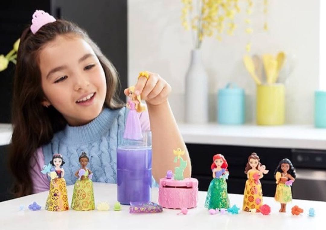 サプライズコレクション3/カラーリビール/ディズニープリンセス/フィギュア×6個