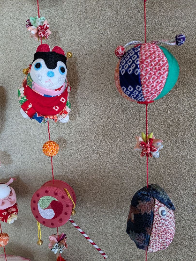 つるし雛 吊るし飾り ちりめん細工ハンドメイド