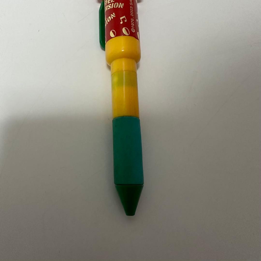 平成レトロ　ハローキティ　レゲエ　ボールペン　ラスタカラー　コーヒーバージョン