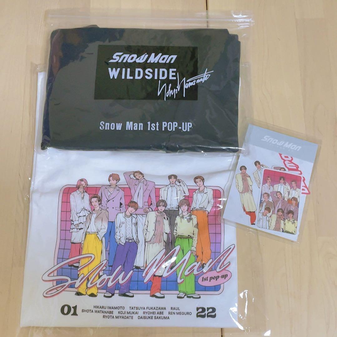 【Mサイズ】 Man 1stPOP-UP Tシャツ2種 ステッカーセット