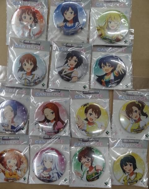 アイドルマスター 缶バッジ 全14種 765プロ ブロッコリー