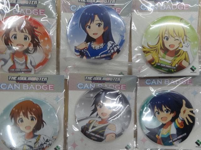 アイドルマスター 缶バッジ 全14種 765プロ ブロッコリー