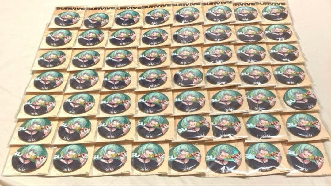 パラライ　SURVIVE BIG 缶バッジ 御子柴 賢太