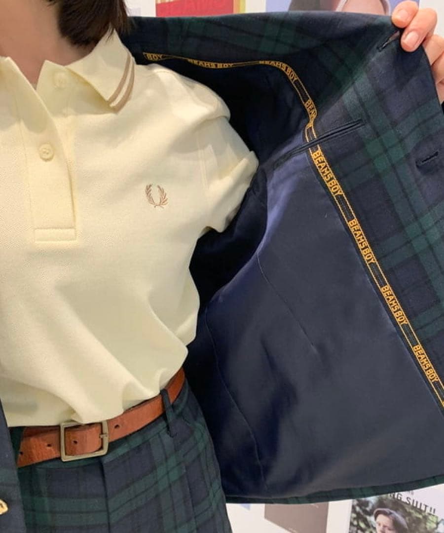 FRED PERRY × Ray BEAMS / 別注 ポロシャツ G3600