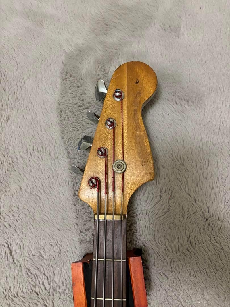 ブランド不明爆音良音70年代プレシジョンベースジャパンビンテージネック反り