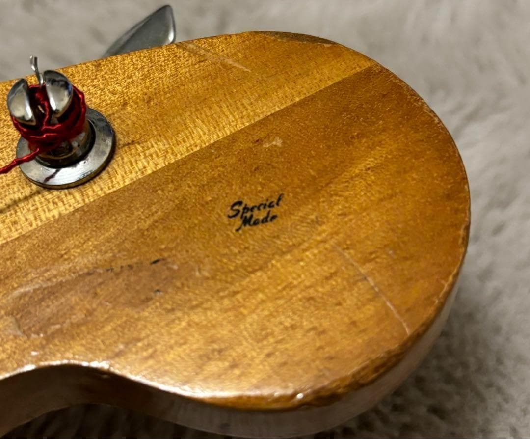 ブランド不明爆音良音70年代プレシジョンベースジャパンビンテージネック反り