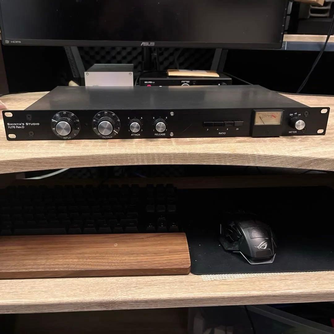 配信機器・PA機器・レコーディング機器 shinya's studio 1u76 rev.D