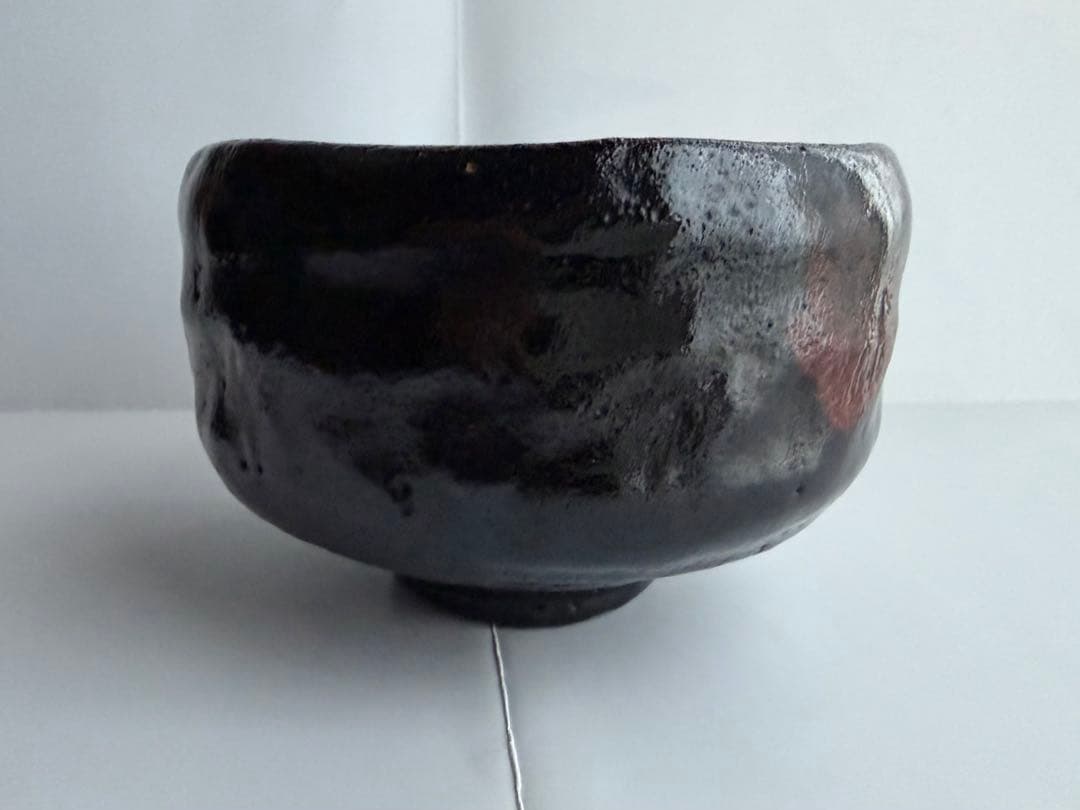 楽茶碗　黒楽・赤楽セット　平安松楽造　茶道具