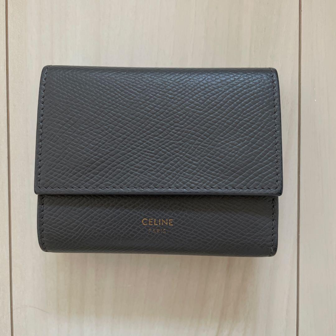 セリーヌ CELINE 三つ折り財布 スモール トリフォールドウォレット