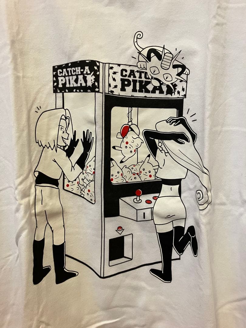 ポケモン キャッチャーゲーム Tシャツ Lサイズ