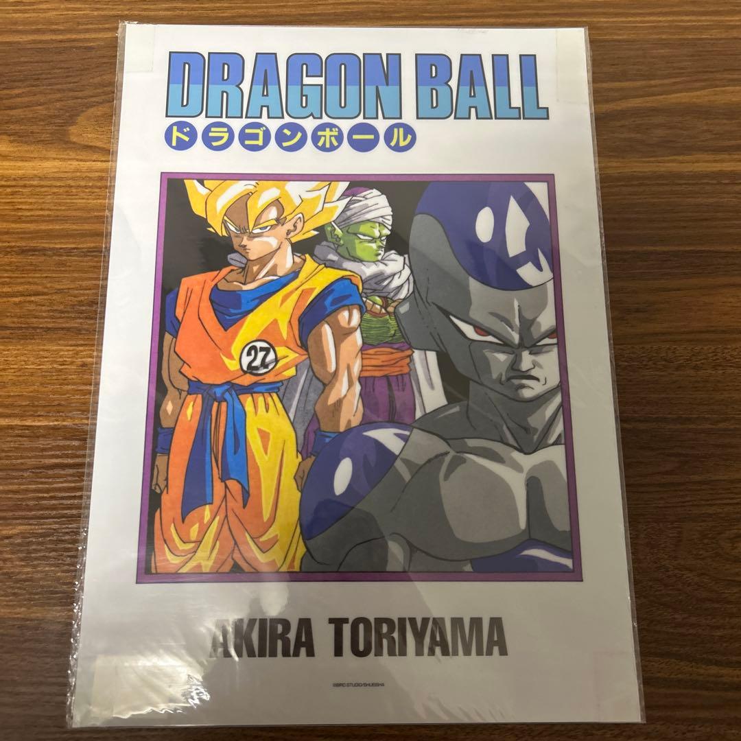 ドラゴンボール クリアポスター ジャンプショップ限定