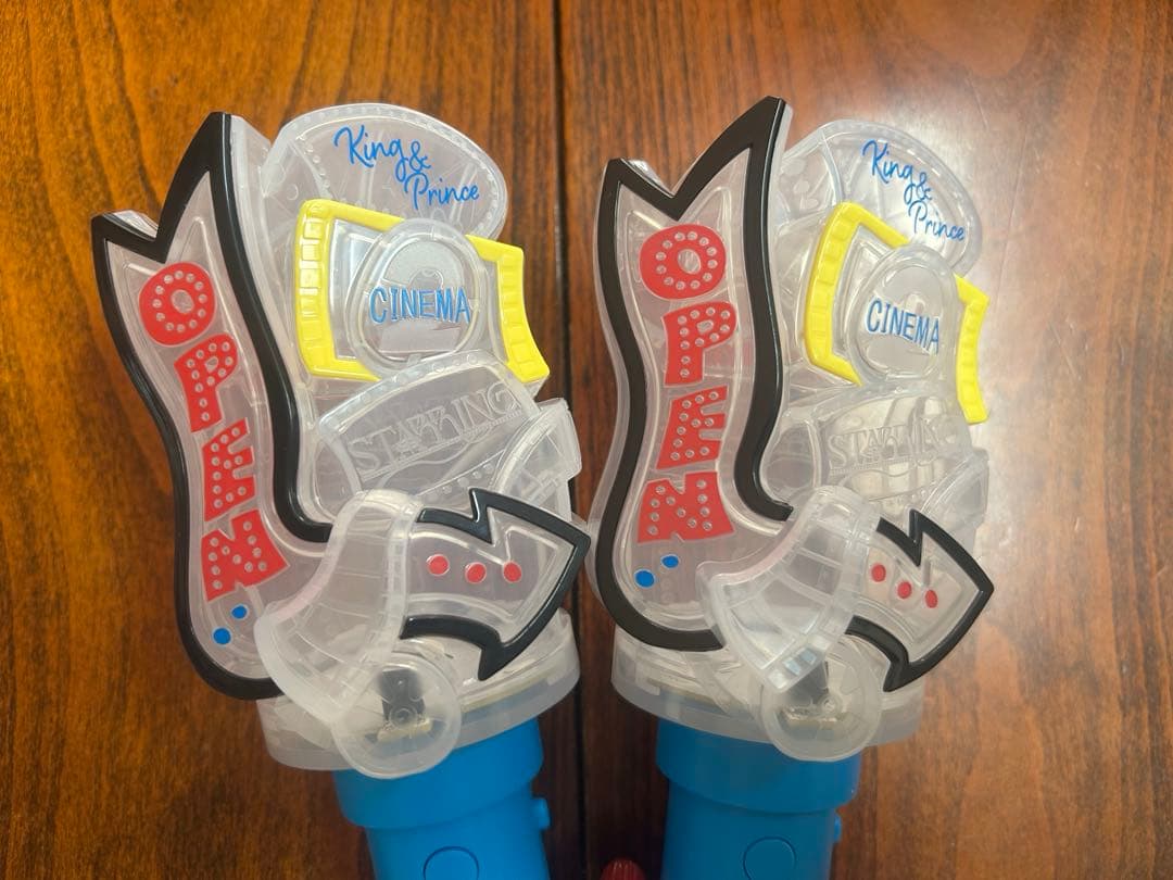 （ ; ; ） King & Princeペンライト2本STARRING