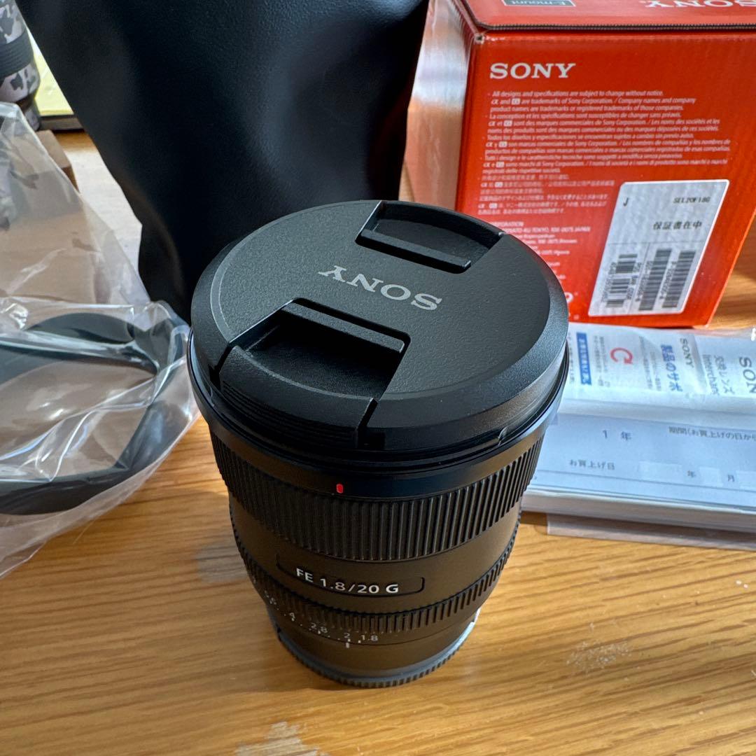 SONY SEL20F18G FE 20mm F1.8 G 単焦点