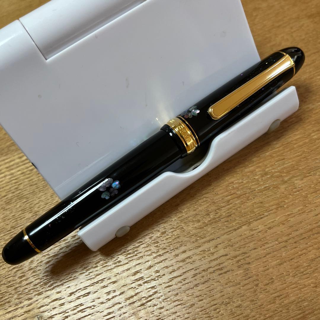 大幅お値下げ！PLATINUM #3776 万年筆 螺鈿 桜