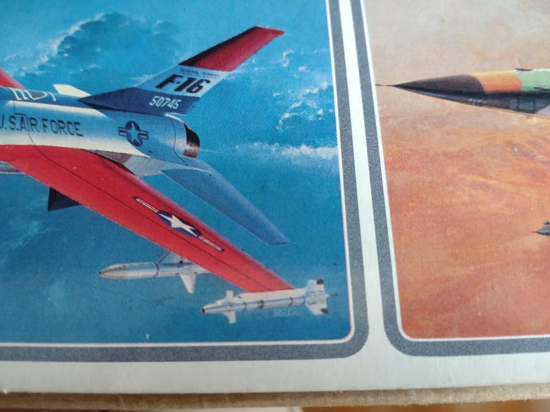 【ハセガワ】デラックスシリーズ F-16Aファイティングファルコン