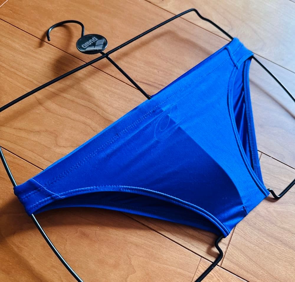 【美品】asics ハイドロCD ロイヤルブルー AMA87T Sサイズ 競パン