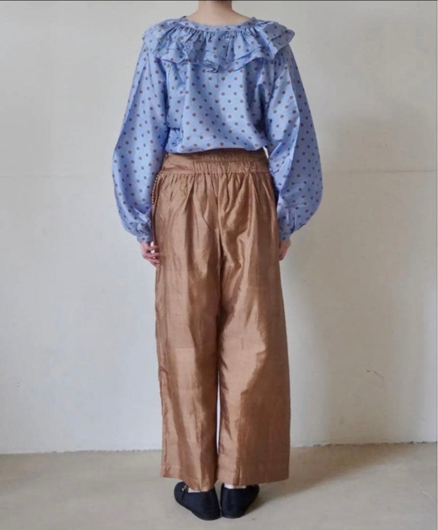 BUNON ブノン Wide Belt Pants ワイドパンツ