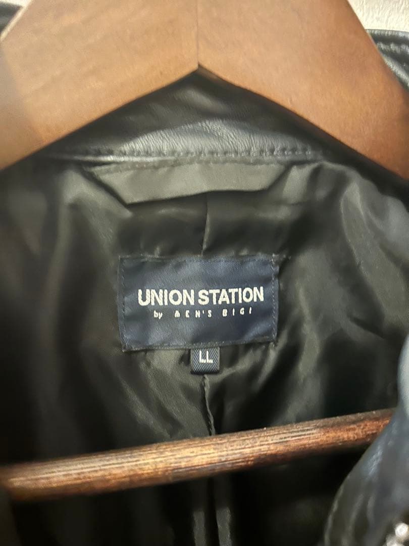 UNION STATION シングルライダースジャケット