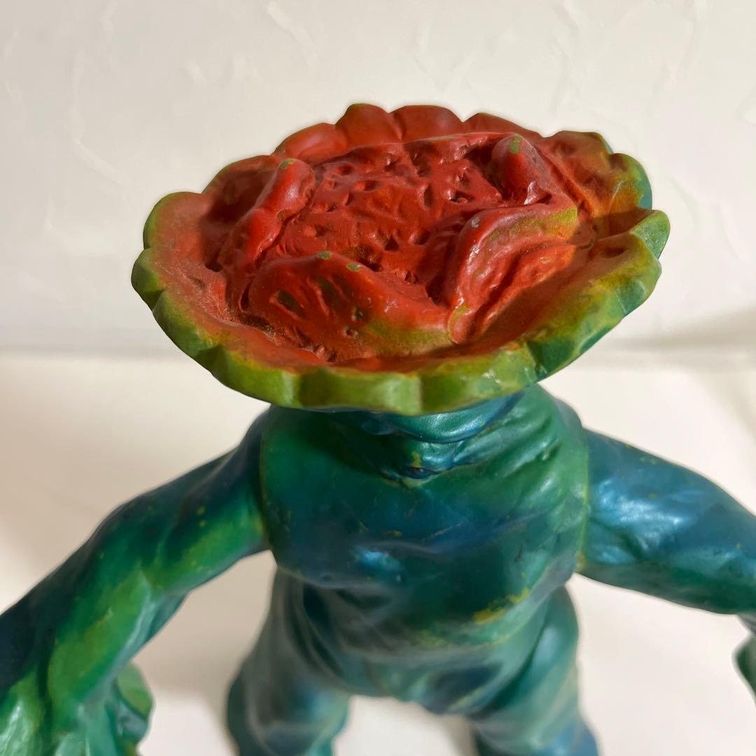 ⚠️当時物・昭和レトロ　マルサン　バンデル星人　ソフビ　フィギュア