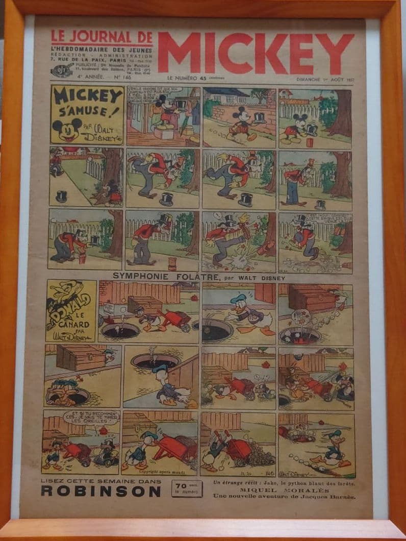 LE JOURNAL DE MICKEY ディズニー Disny ミッキー