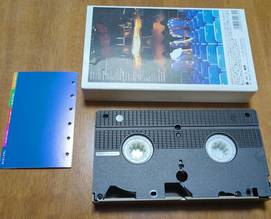 【動作確認済み】スッピン嵐 VHS 6穴インデックスシートセット